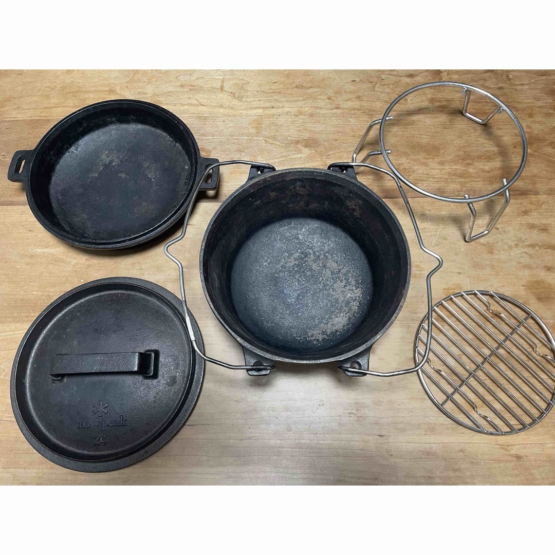 Snow Peak - ○廃盤 希少 snowpeak 和鉄ダッチオーブン24 収納ケースS
