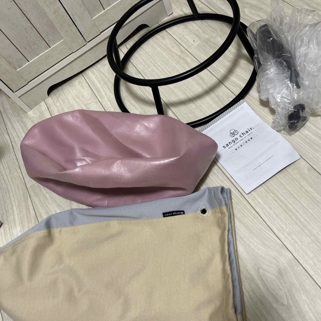 サンゴチェア スカイブルー ベージュの通販 by ハリネズミのハニー｜ラクマ