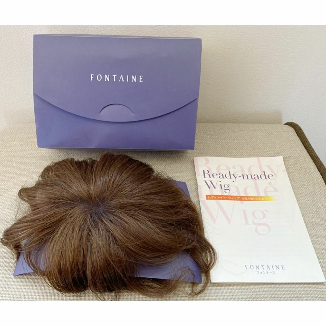 アデランスフォンテーヌ部分用ウィッグトップピース人毛ミックス-定価