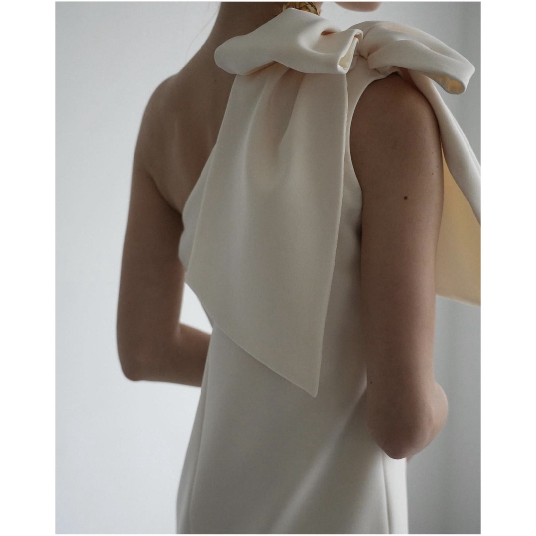 acka ワンショルダーポイントワンピース 同窓会 パーティー