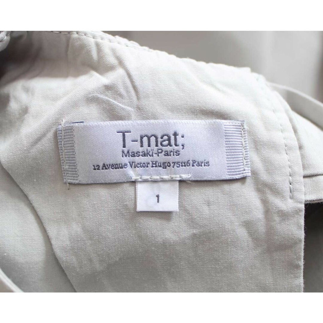 MASAKI MATSUSHIMA - 【春秋物 新入荷】○T-mat Masaki-Paris/ティー