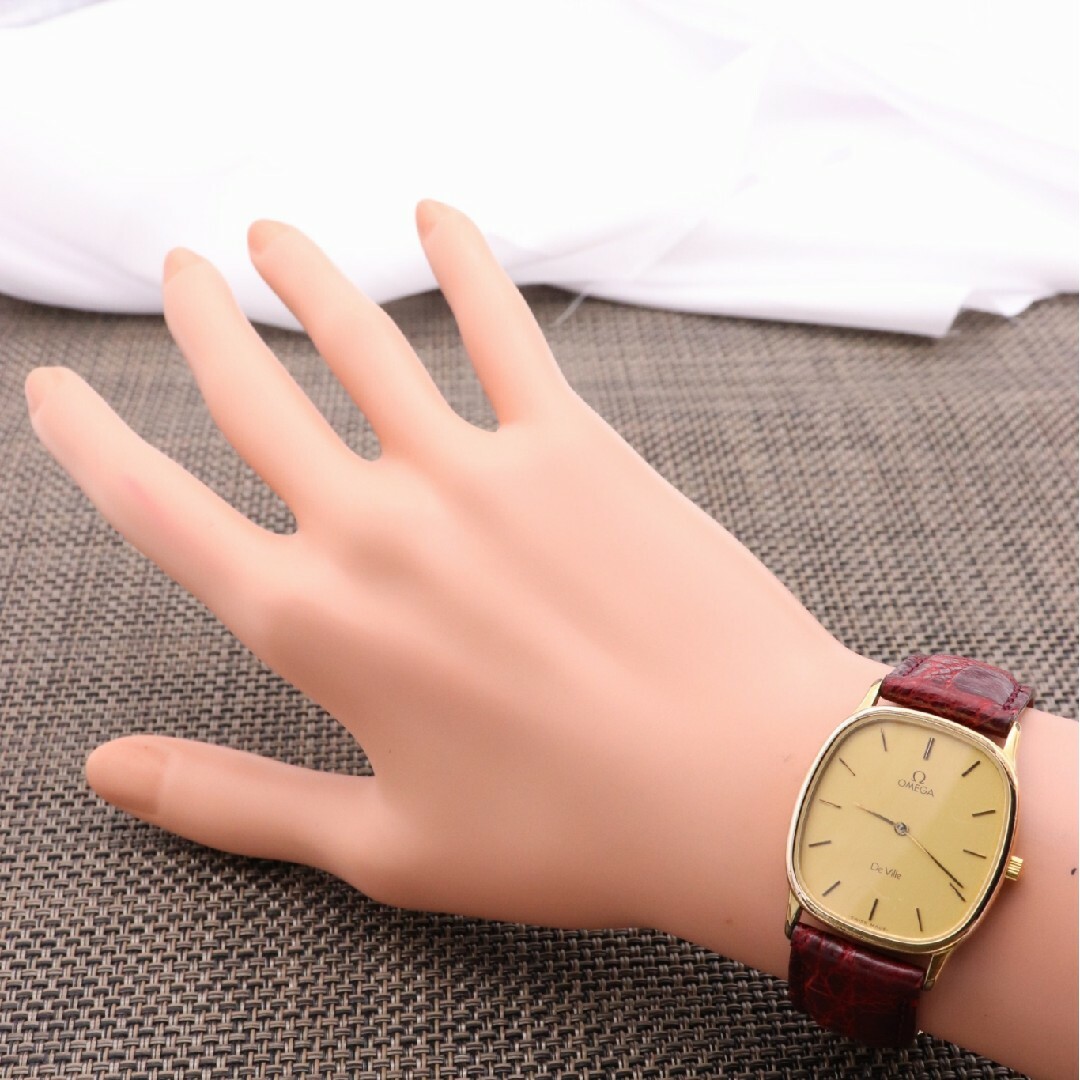 OMEGA - 正規品【新品電池】OMEGA デビル/1434 動作品 DeVille