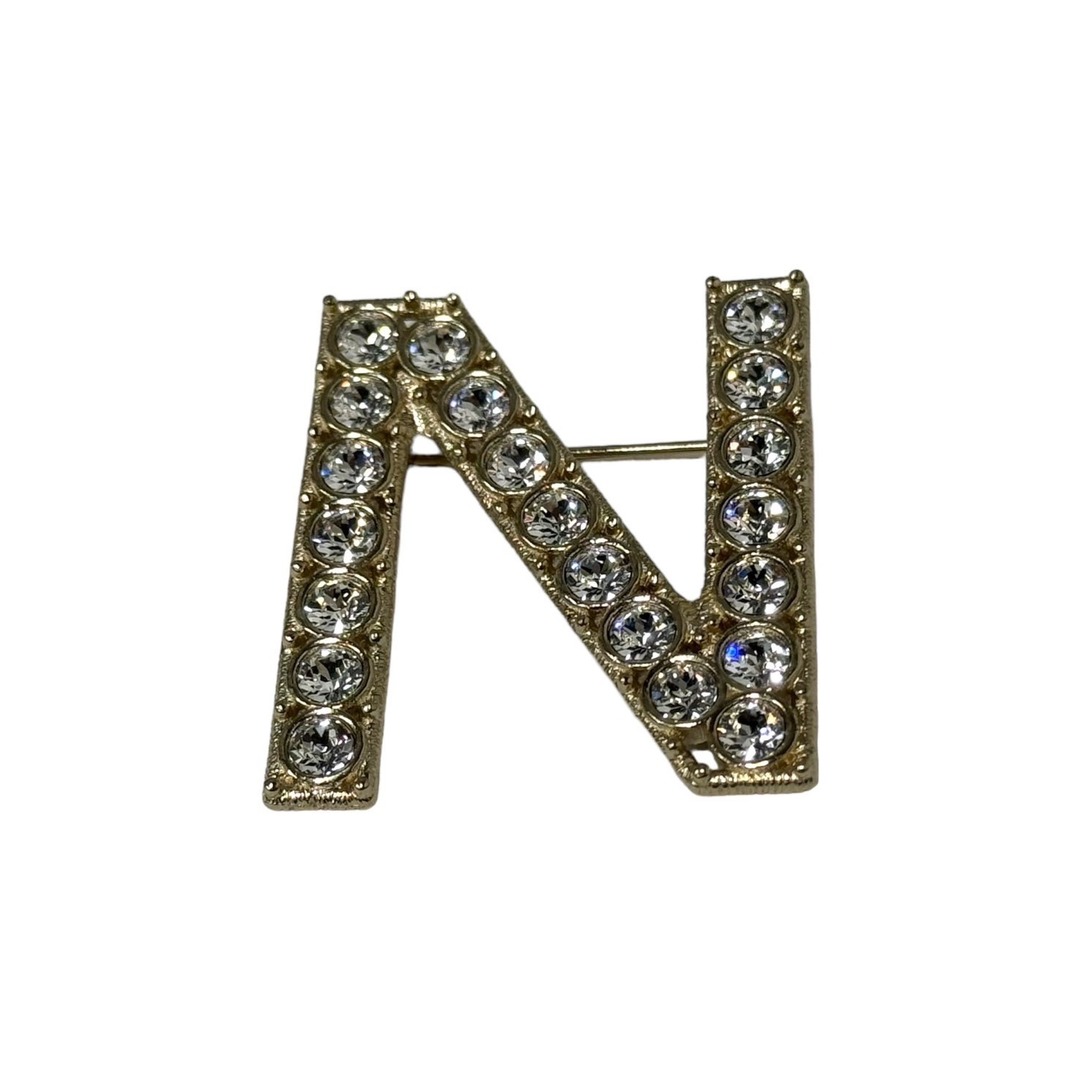 CHANEL - 新品同様 CHANEL シャネル ロゴ ブローチ アルファベット6個