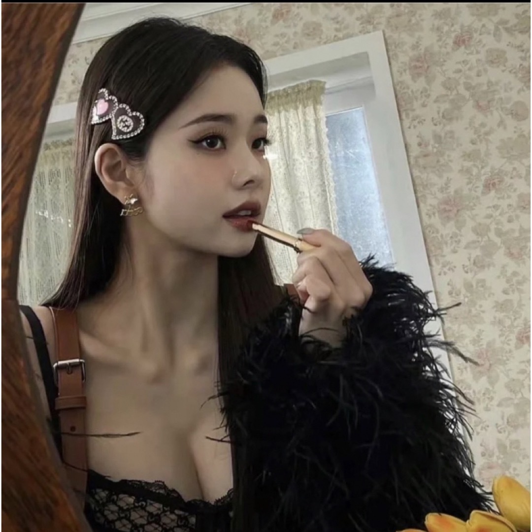 GUCCI - GUCCI インターロッキングG&ハートヘアクリップの通販 by