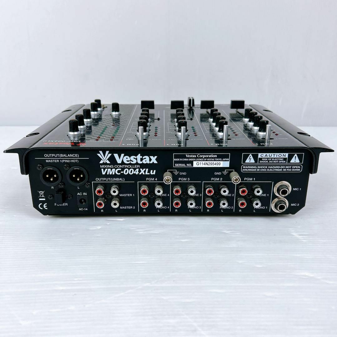 VESTAX ベスタクスVMC-004XLu TUB-1 AC-14-DM付属
