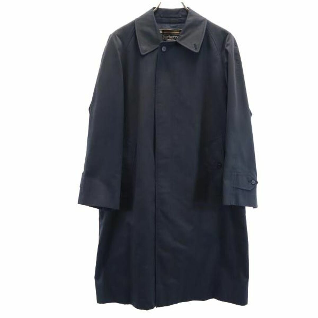 BURBERRY - バーバリーズ 90s オールド ステンカラーコート ネイビー