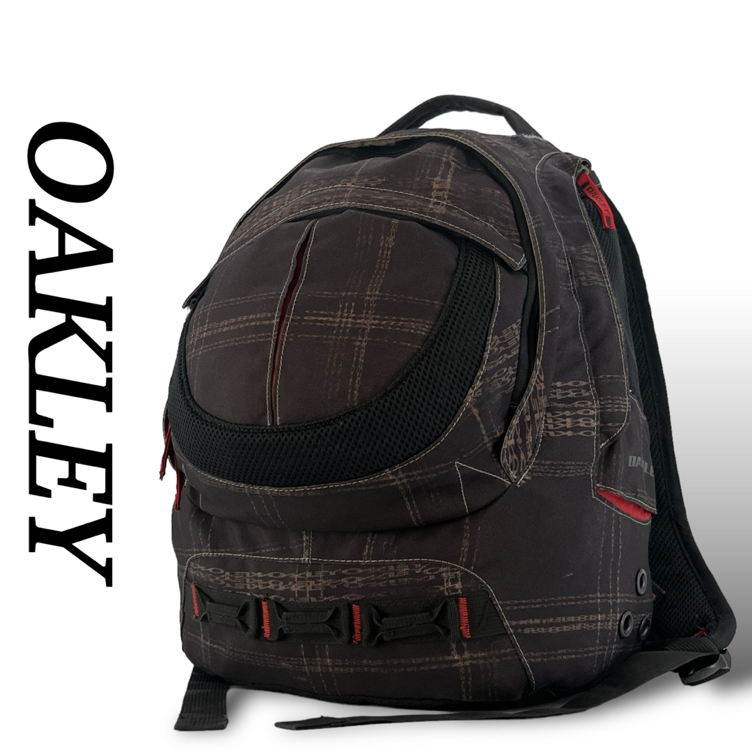 Oakley - 希少 オークリー リュック バックパック 00s y2k 総柄 ロゴ