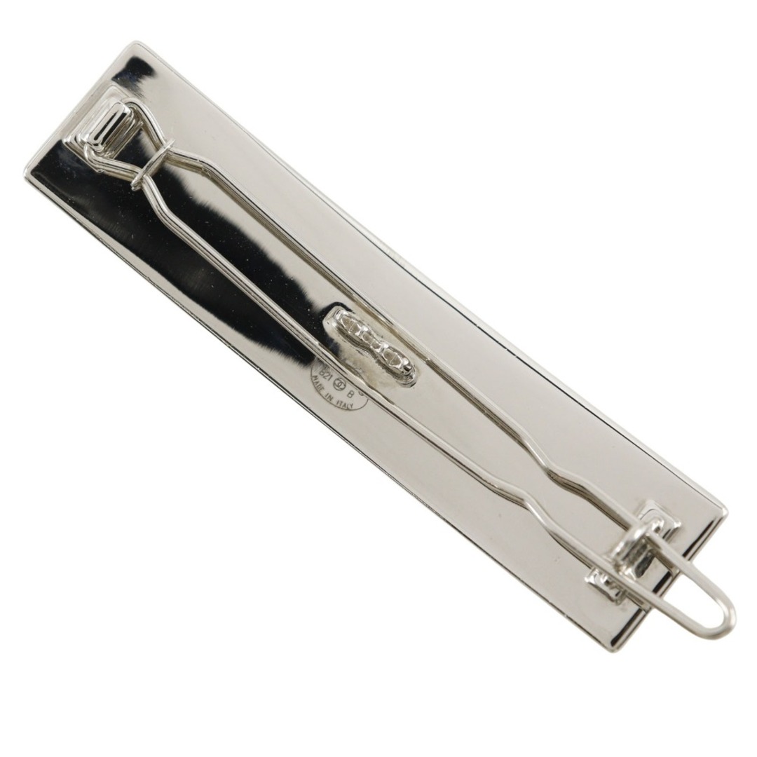 CHANEL】シャネル ロゴ ヘアピン 金属製 シルバー/黄 B21B レディース