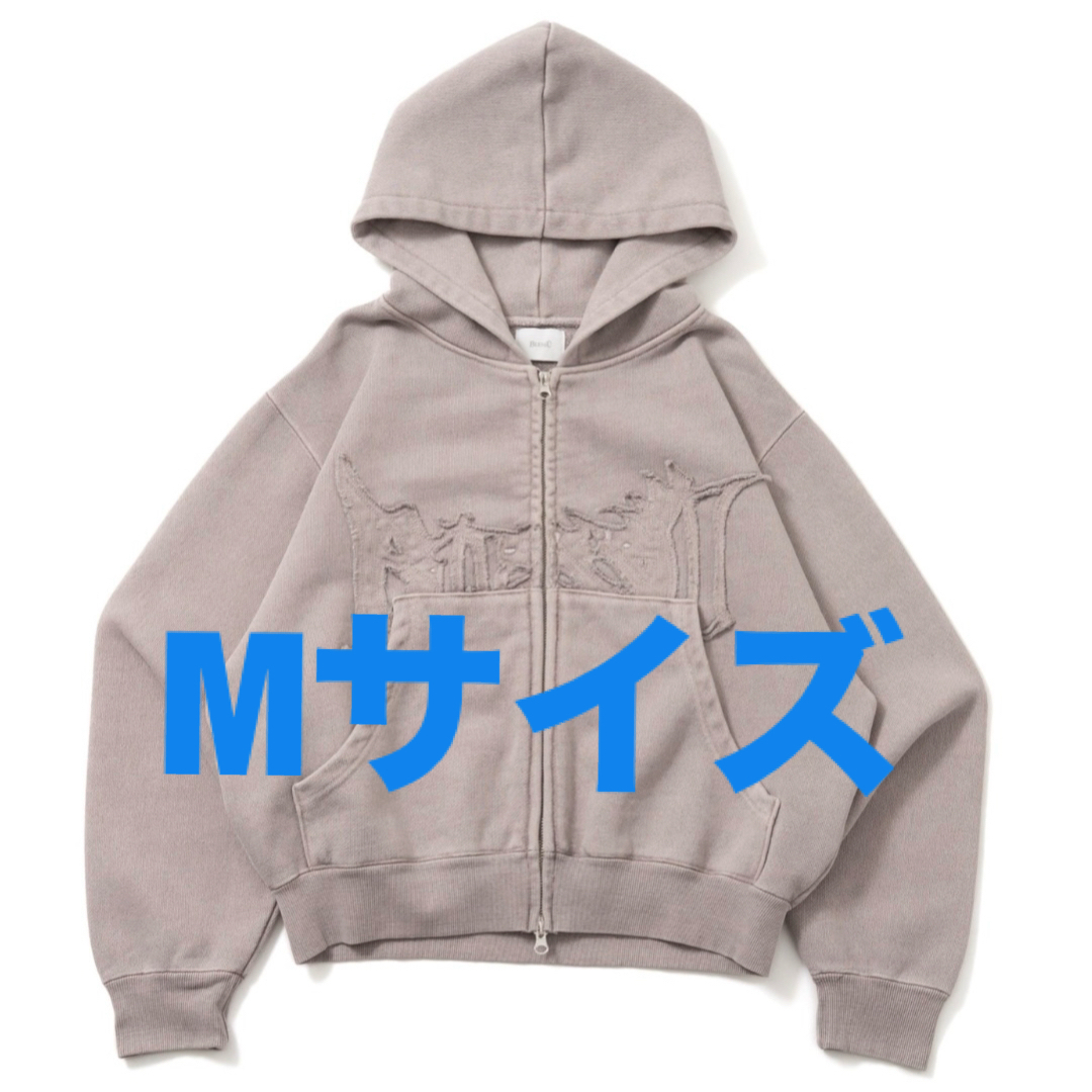 bless uブレスユージップパーカーピンクMサイズ - bless uジップ