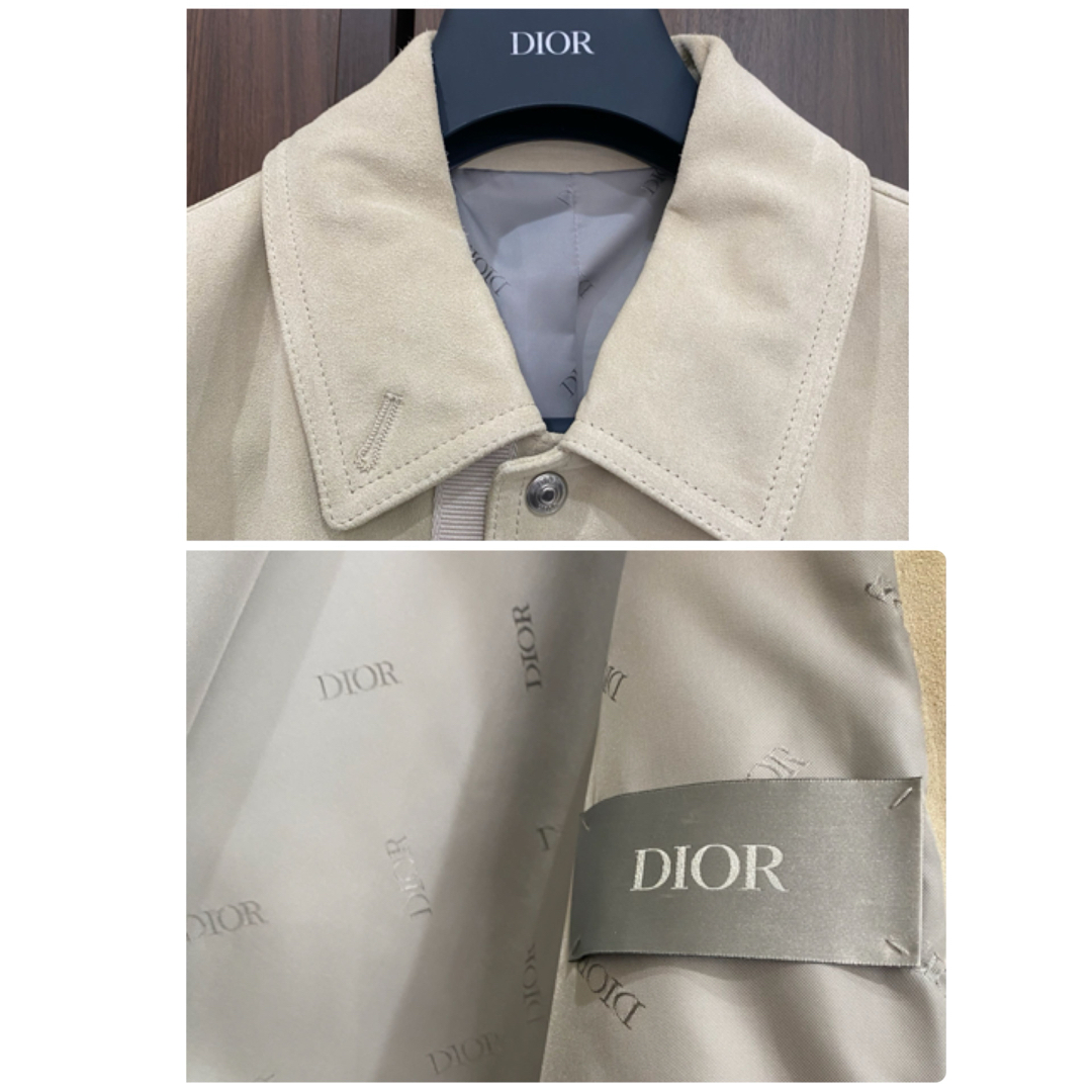 DIOR HOMME - 1回定価60万 ディオール 24SS テープロゴ 高級スエード