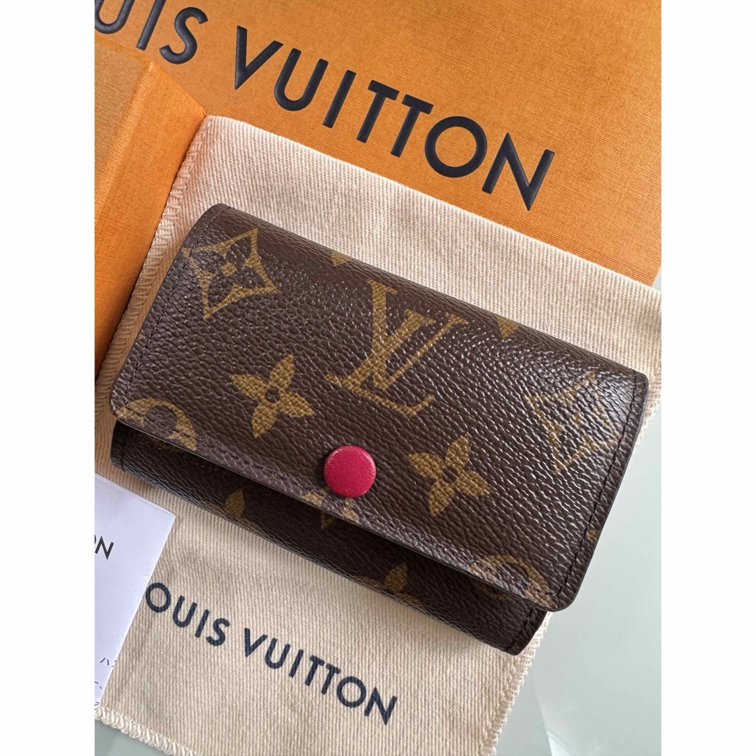 ルイヴィトン キーケース モノグラム フューシャ ICチップ（RFID）使用品