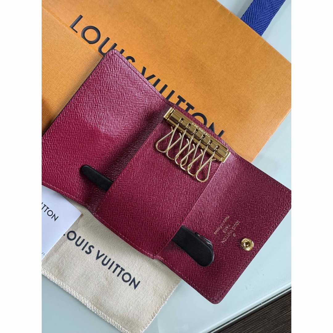 ルイヴィトン キーケース モノグラム フューシャ ICチップ（RFID）使用品