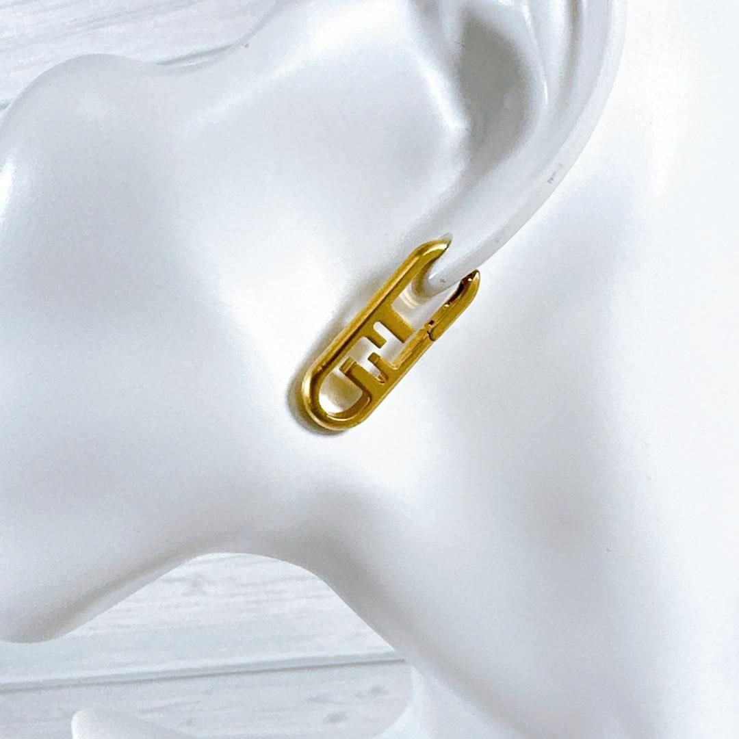 FENDI - FENDI フェンディ FFロゴ オーロック シングル ピアス