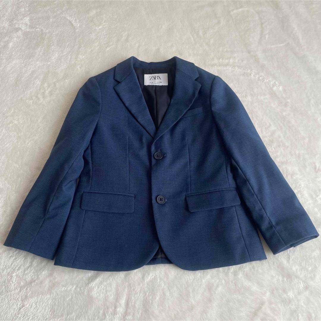 ZARA - 美品☆ザラ☆キッズスーツ☆フォーマル3点セット☆ネイビー