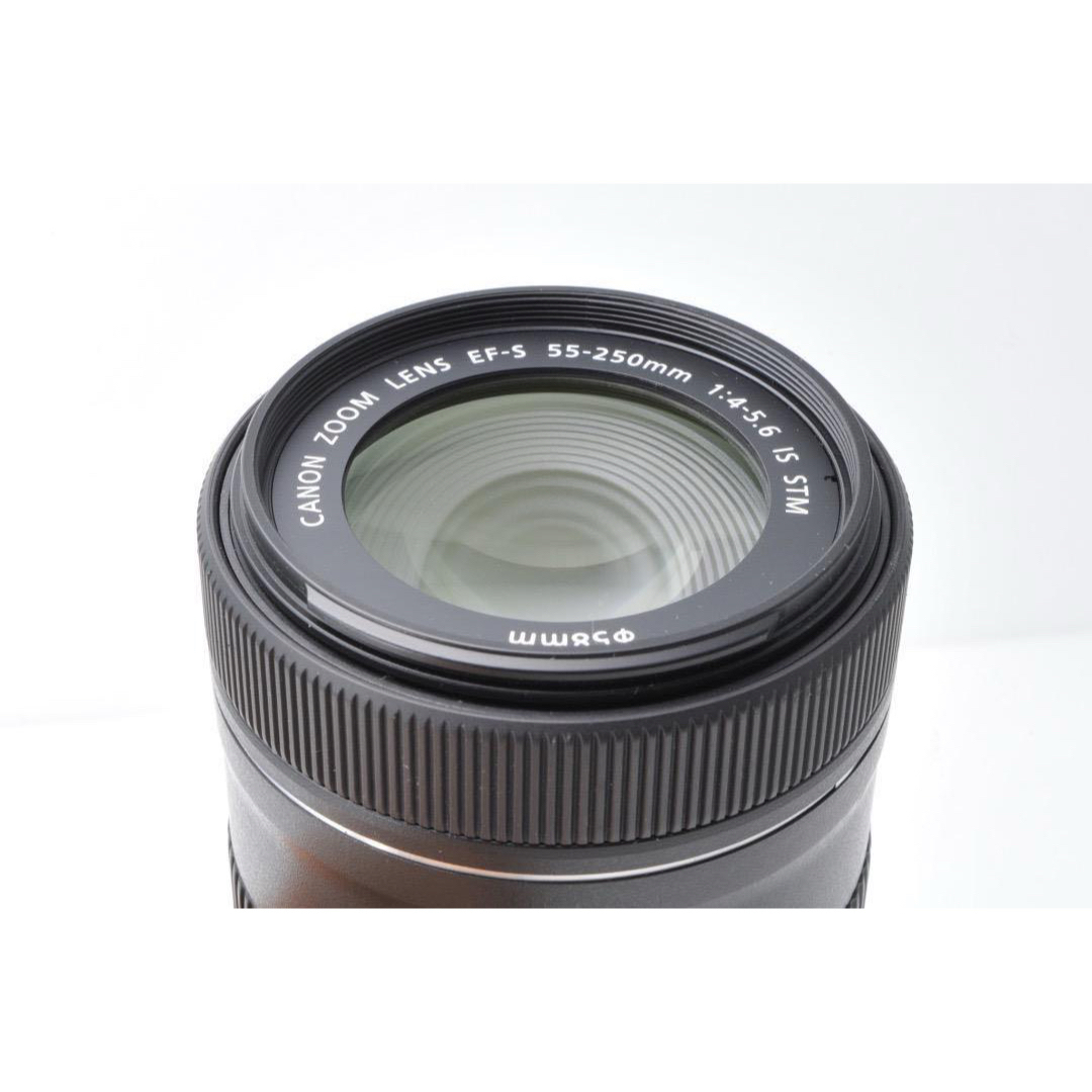 美品❣️Canon EF-S 55-250mm IS STM⭐️望遠レンズ
