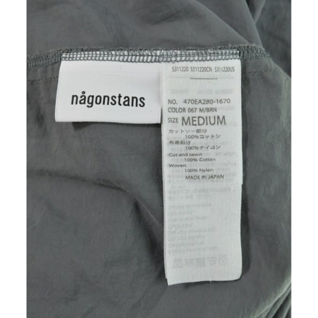 nagonstans - nagonstans ナゴンスタンス パーカー M グレー 【古着