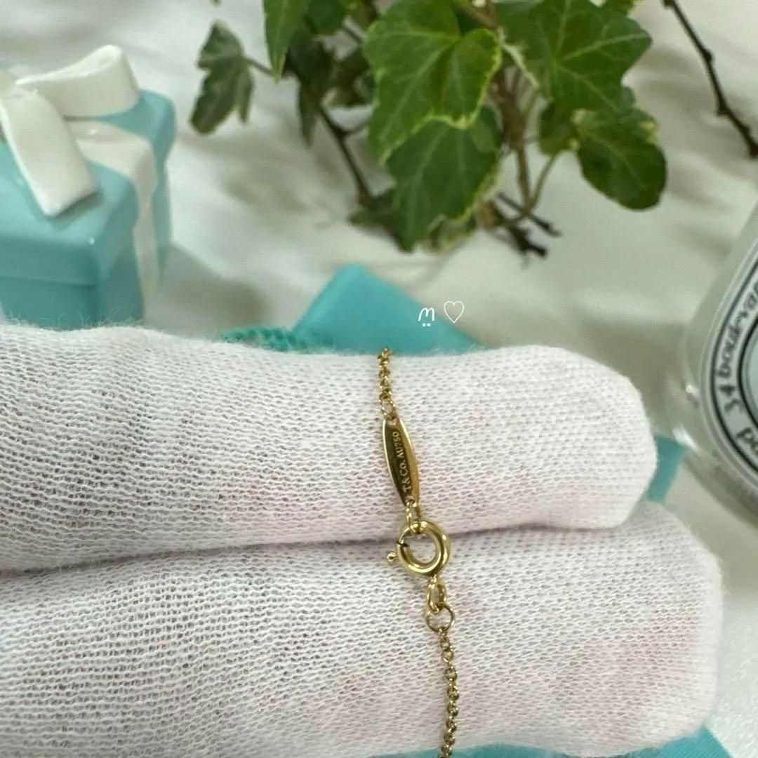 ティファニー ダイヤモンドバイザヤードブレスレット 3P 0.15ct Ꮶ18