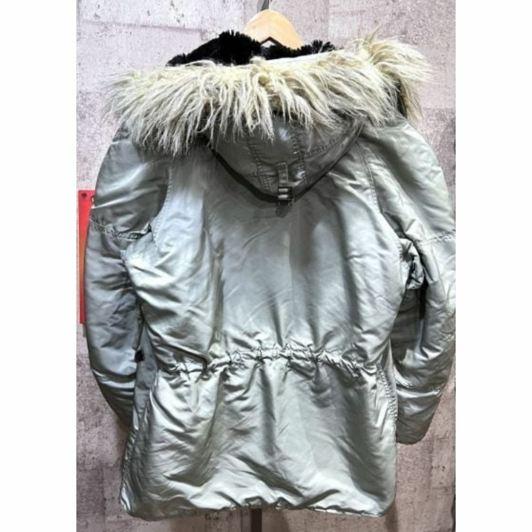 ALPHA INDUSTRIES - 90'S USA製 アルファ N-3B シルバー M ALPHA 米国