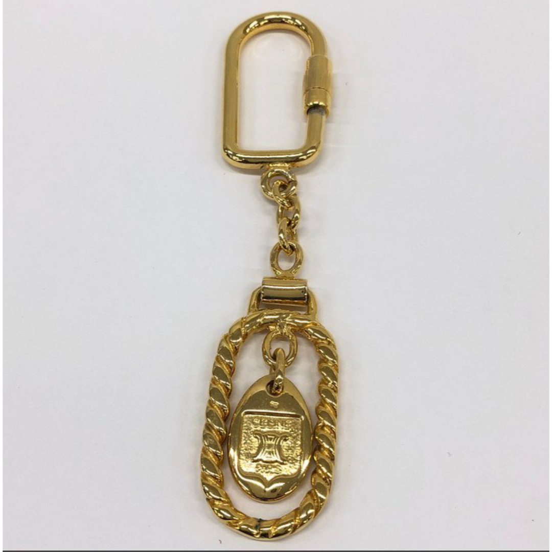 CELINE - セリーヌ CELINE キーチャーム ゴールドの通販 by らくらく's