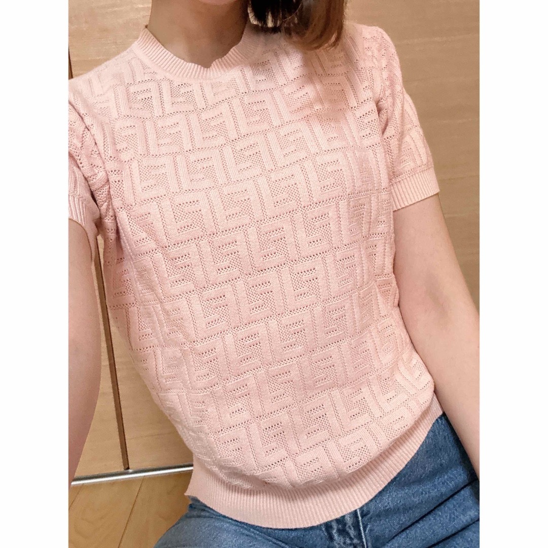 FENDI - FENDI♡ロゴニットトップスの通販 by mi♡｜フェンディならラクマ