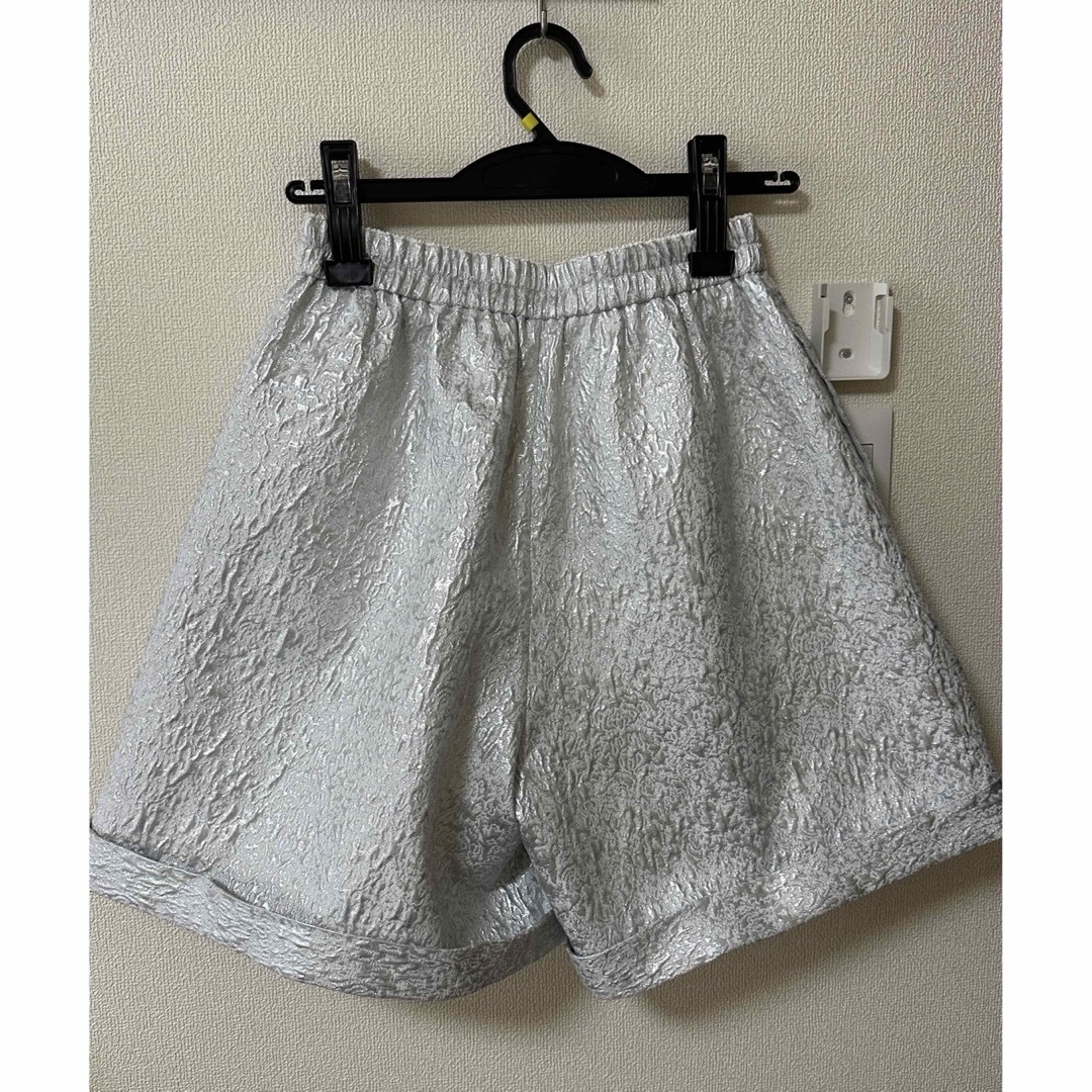 Chesty - LINKABLE ジャガードショートパンツ シルバーの通販 by 123