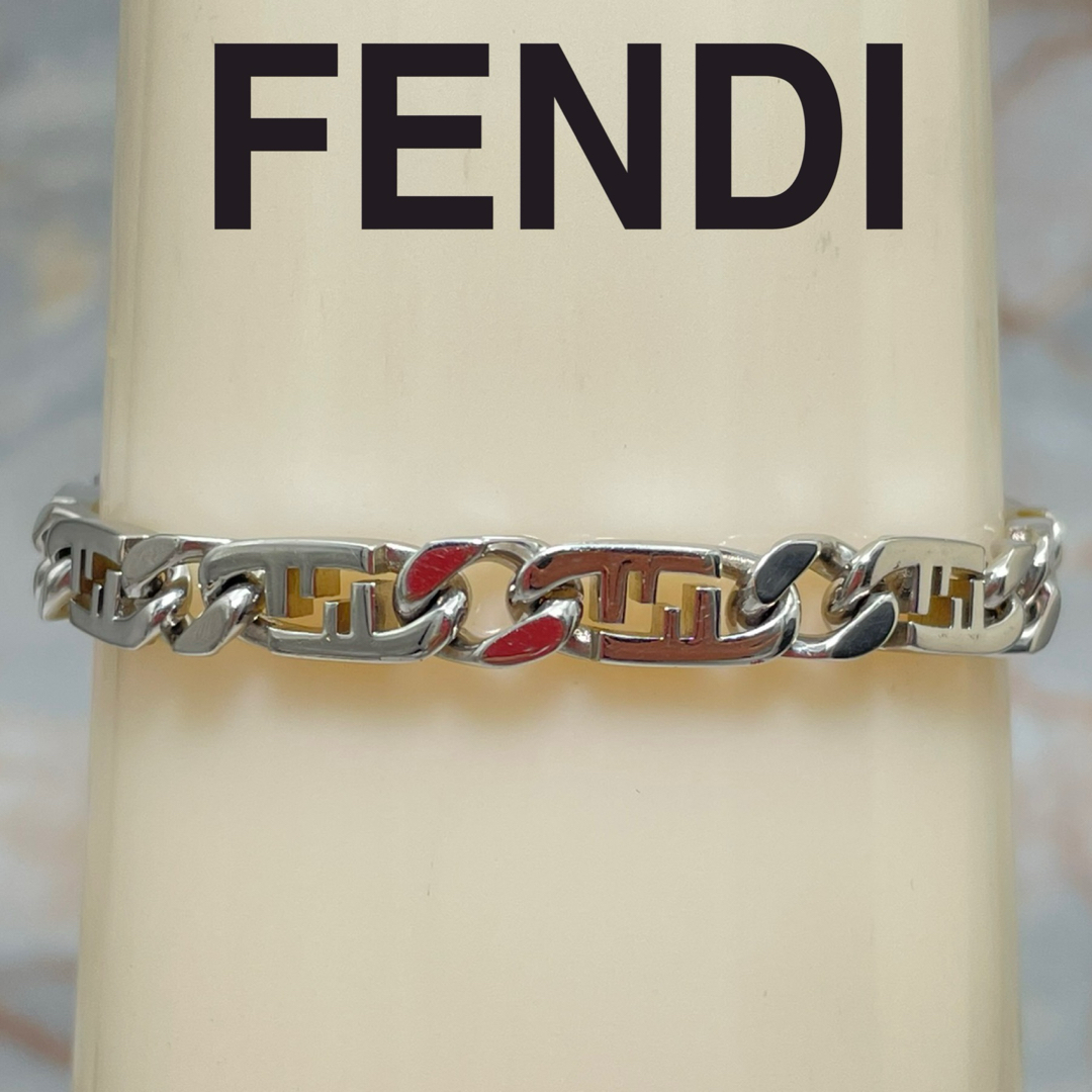 FENDI - FENDI フェンディ ロゴ ブレスレットの通販 by GOLD CAT