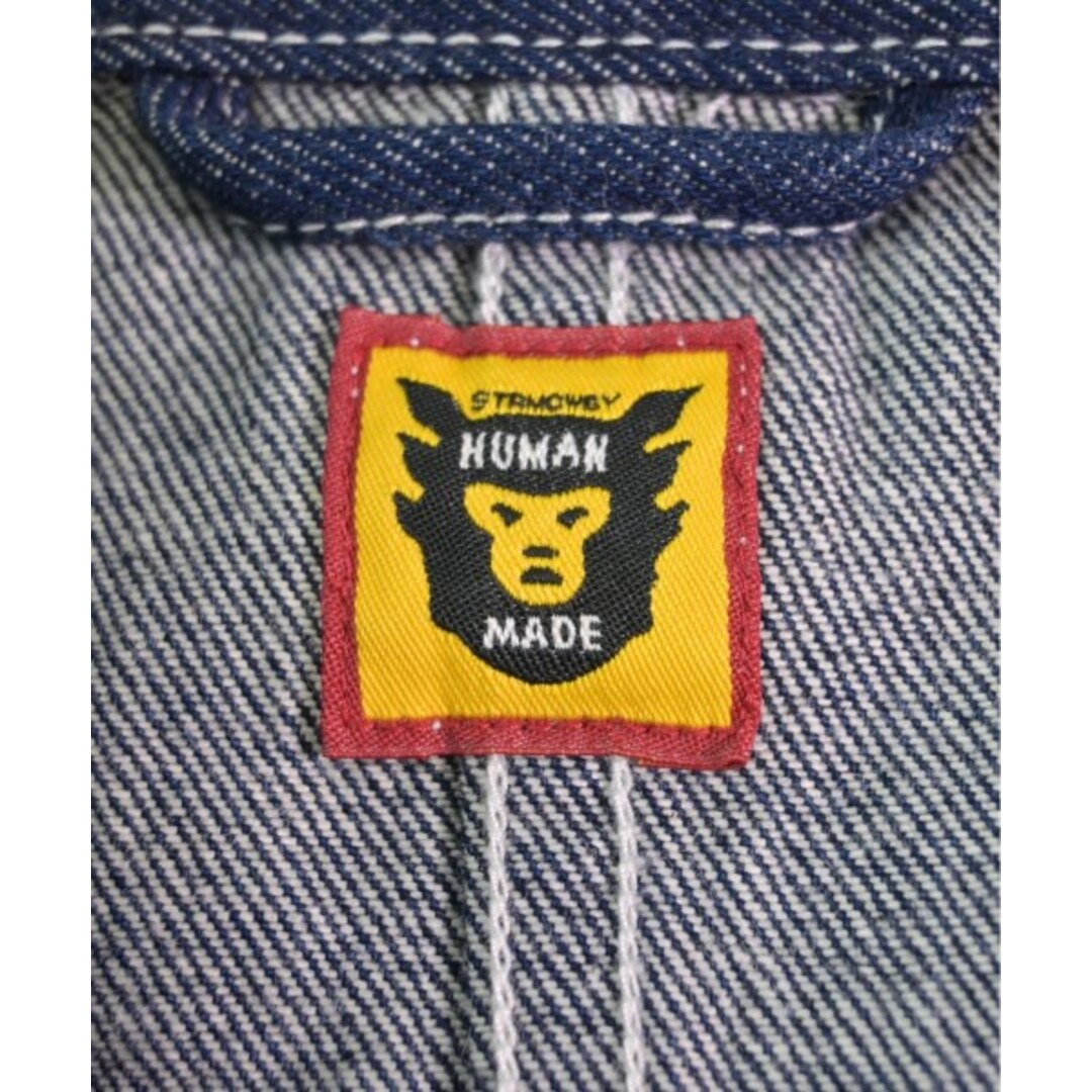HUMAN MADE - HUMAN MADE ヒューマンメイド カバーオール M 紺 【古着