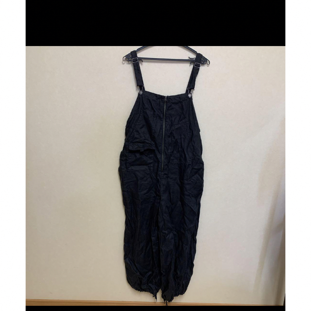 niko and - ニコアンド リネン サロペット Lの通販 by ハナ's shop