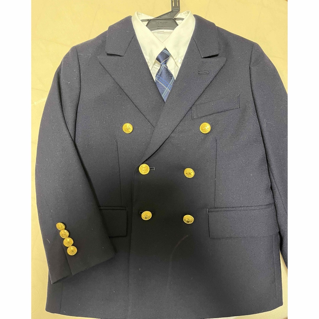 ラルフローレンネイビー ダブルブレスト ブレザすーツ卒園式入学式120