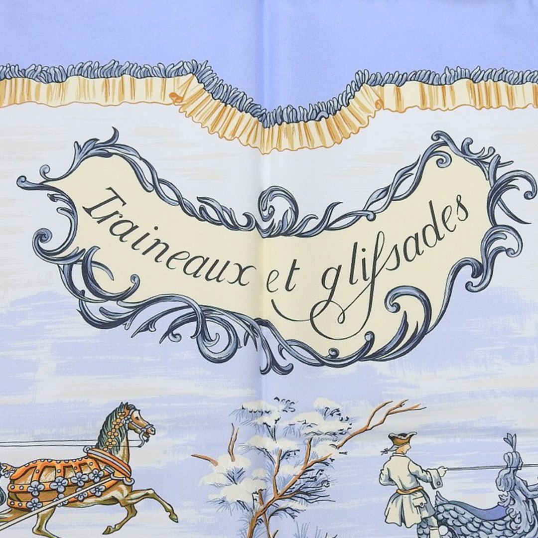 HERMES - 【本物保証】 超美品 エルメス HERMES カレ90 ソリとスケート