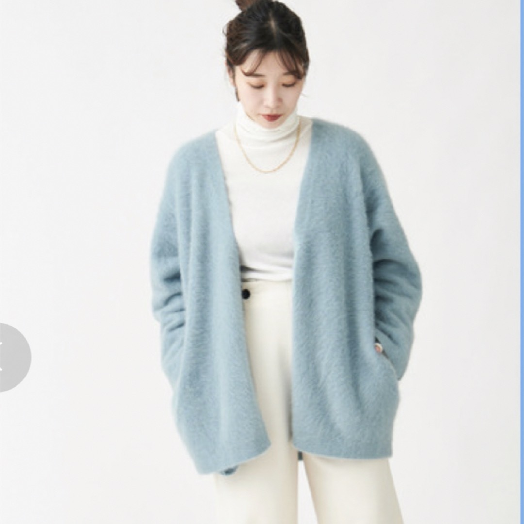 IENA - 値下げ⭐︎IENA フォックスカシミヤ Vネックカーディガンの通販