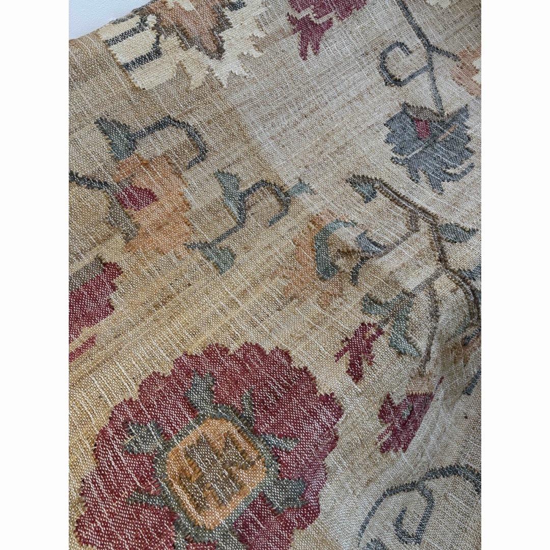 ZARA HOME - ZARA HOME ラグ ジュート 麻 花 フラワーの通販 by Anzu's