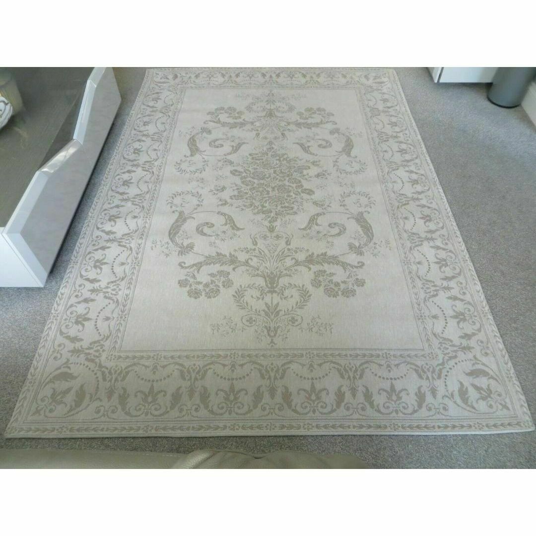 ローラアシュレイ ジョゼッテ ドーヴグレー ラグマット 140 x 200cm