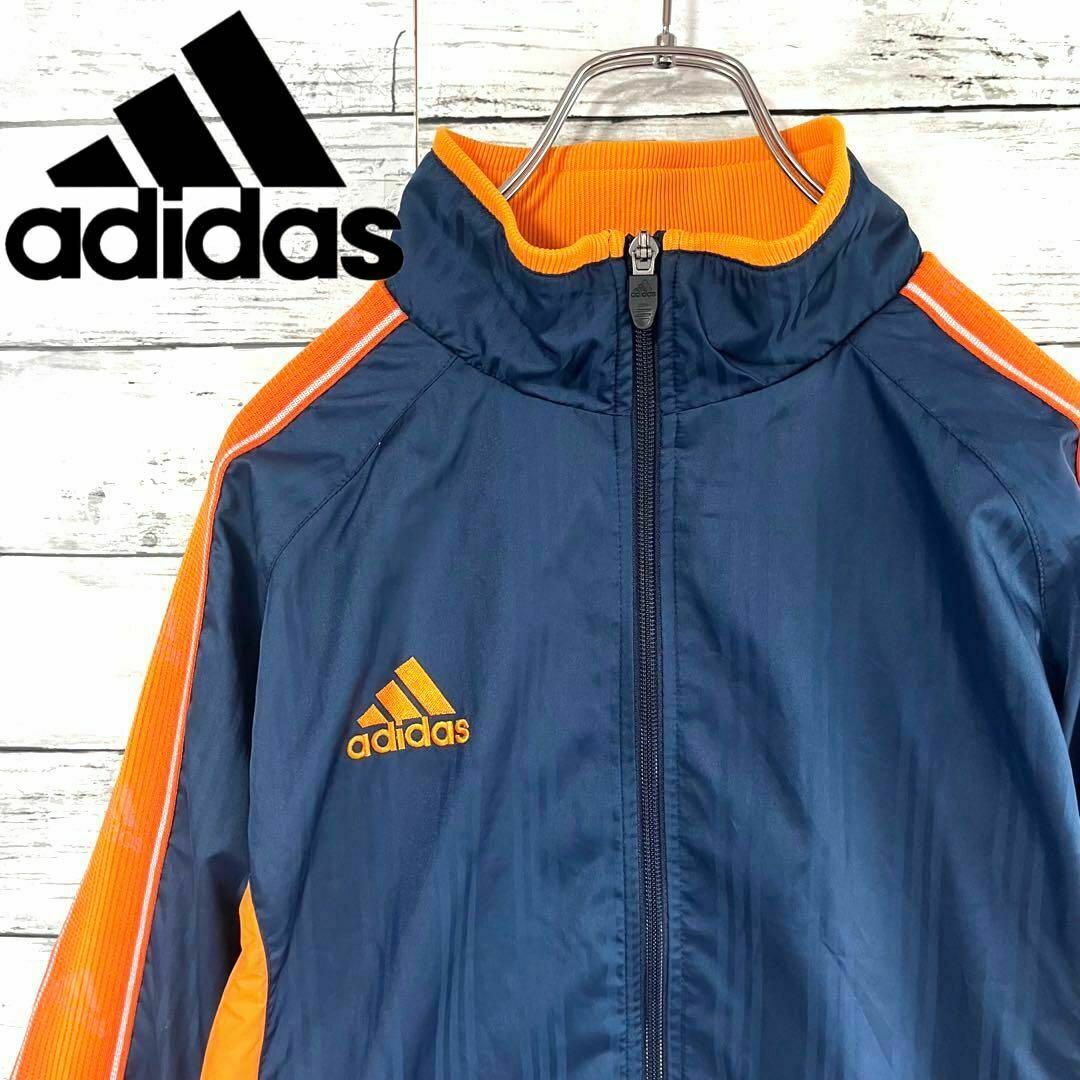 adidas - 【人気定番】adidas トラックジャケット 刺繍ロゴ O C301の