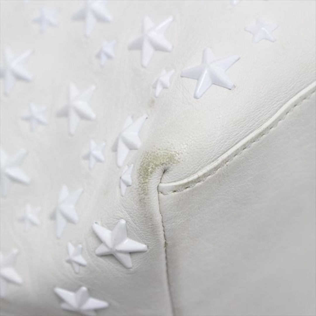 JIMMY CHOO - JIMMY CHOO(ジミーチュウ) トートバッグ サシャ 白