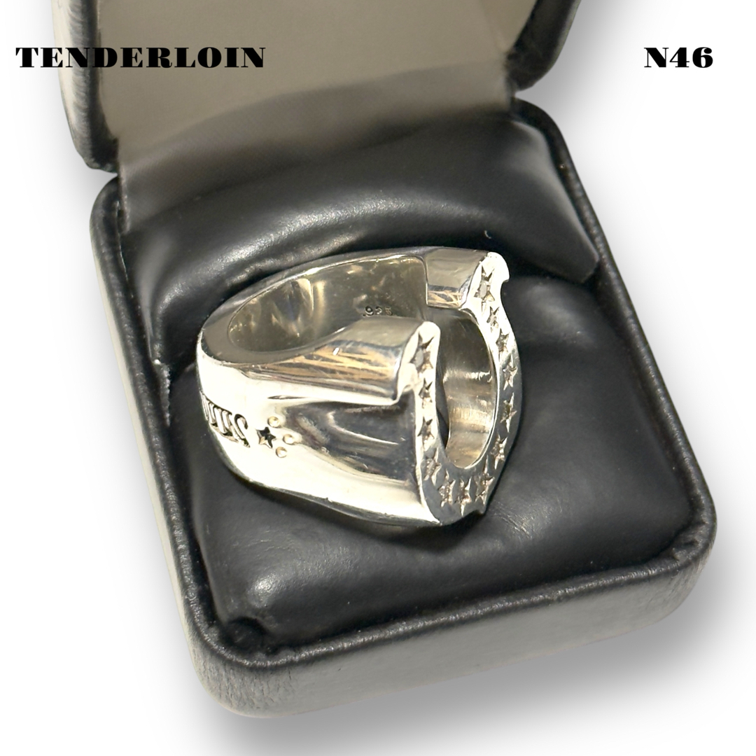 TENDERLOIN - 人気品！ TENDERLOIN ホース シュー リング ダイヤ