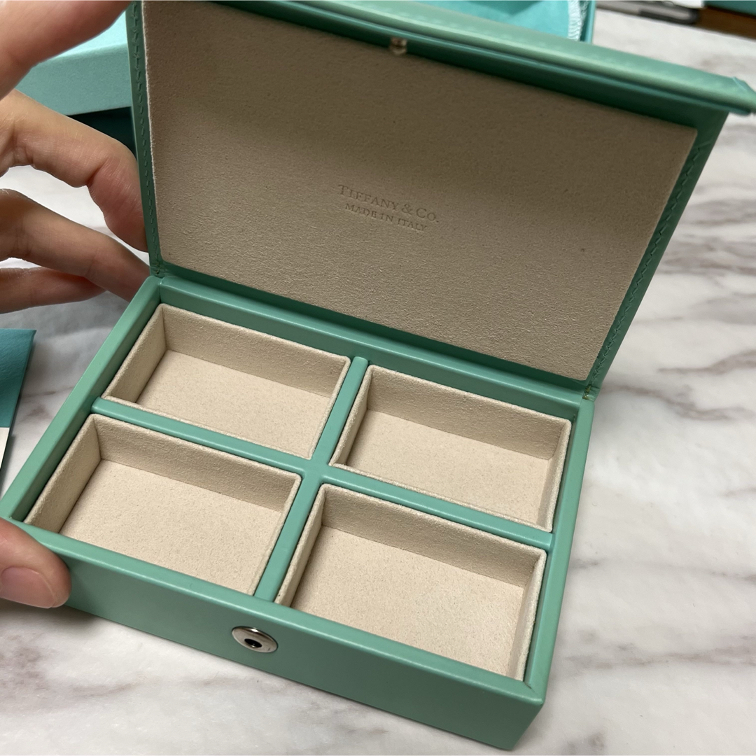 Tiffany & Co. - ティファニー ブルーボックス レザー 小物入れの通販