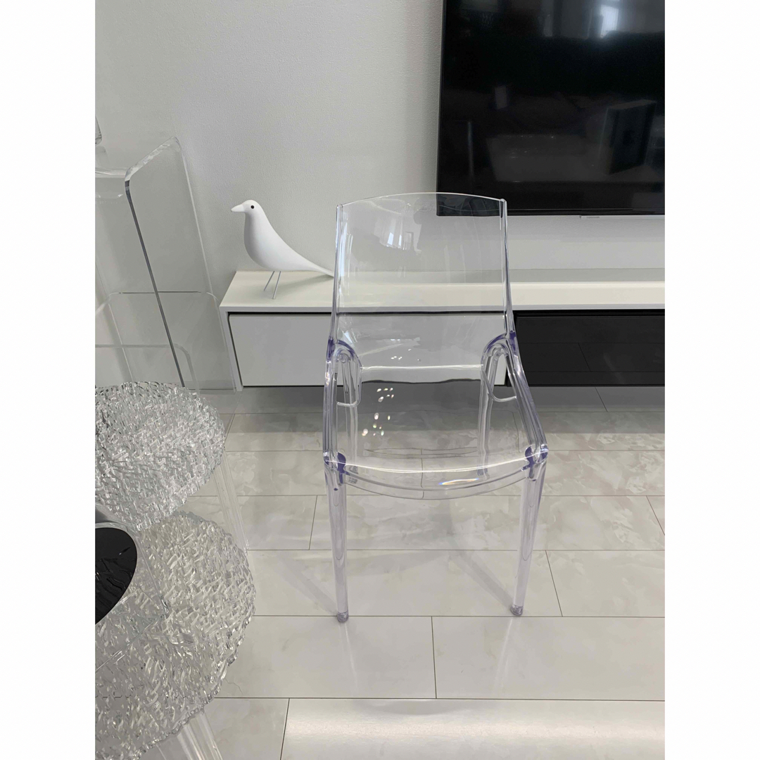 kartell - 透明なチェアーの通販 by シェトラン｜カルテルならラクマ
