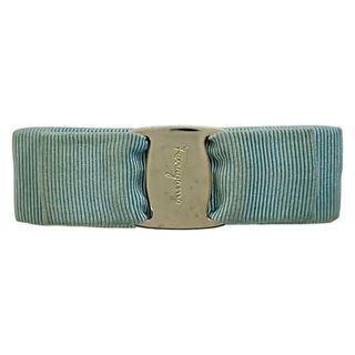 Salvatore Ferragamo（バレッタ/ヘアクリップ ・ グリーン・カーキ