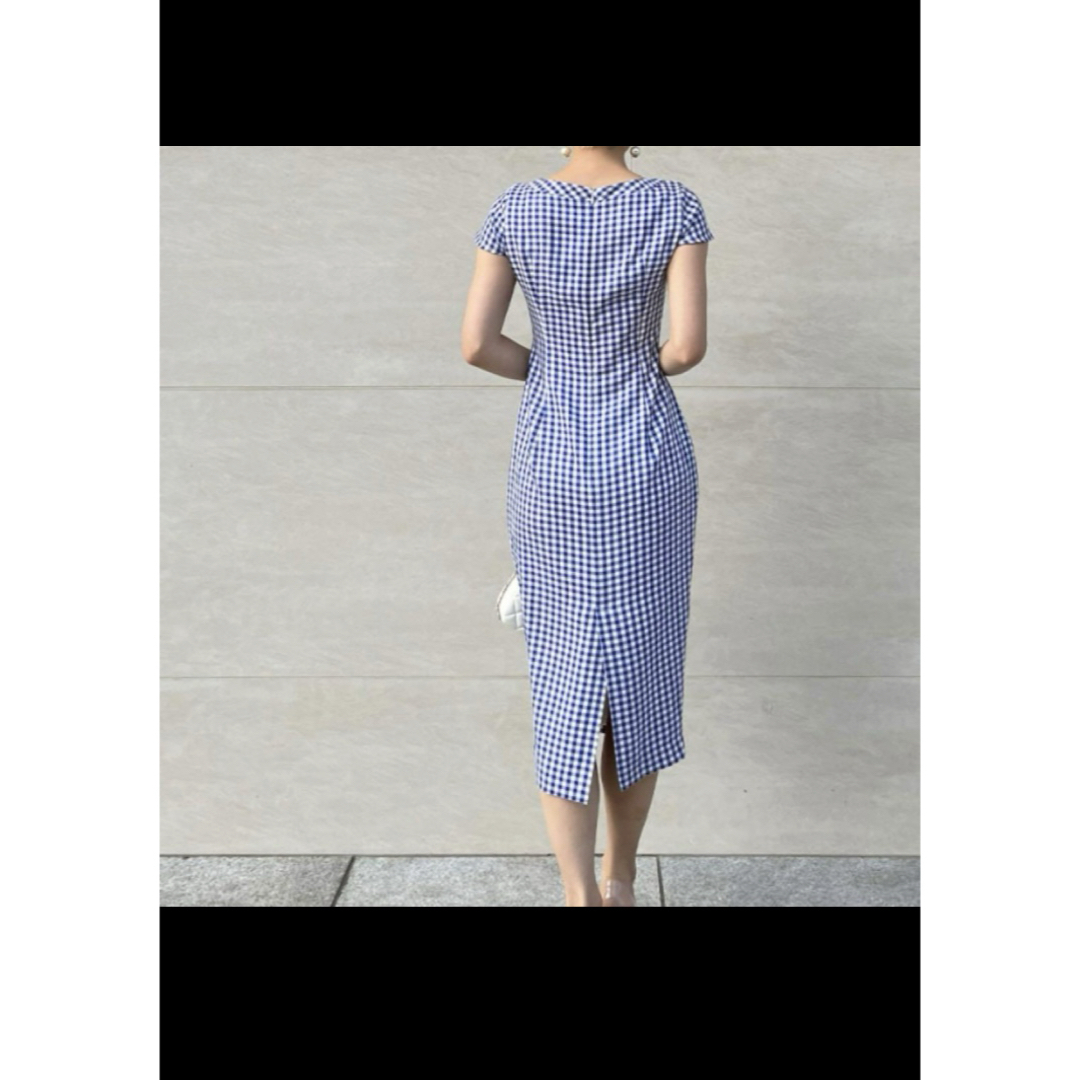 JENNE 完売品】オードリールック ギンガムチェック ワンピース Mサイズ