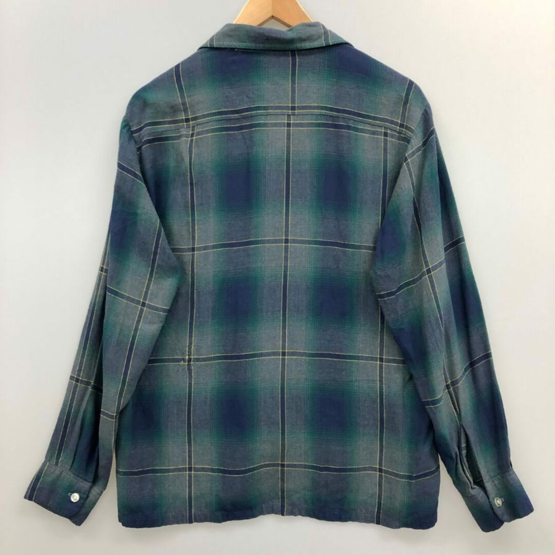TOWNCRAFT - タウンクラフト 60S PLUSタグ オンブレチェックシャツ