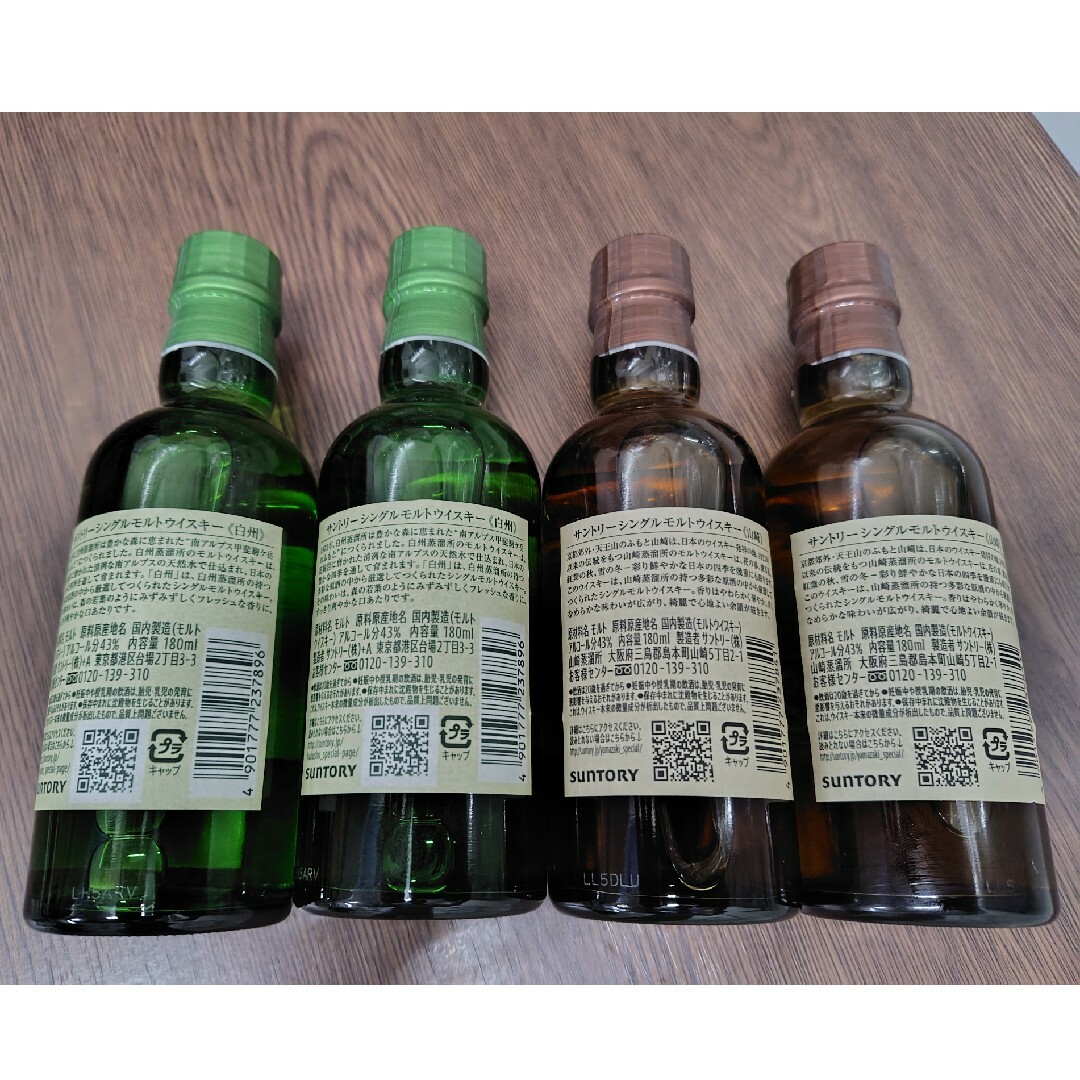 山崎 シングルモルトウイスキー 1923年製造 2本セットでお得に 【公式