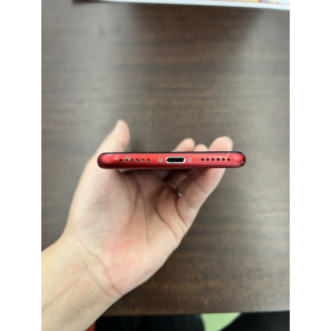 iPhone - 【赤・64GB】iPhone8 本体のみ バッテリー84% 動作◎ 傷あり