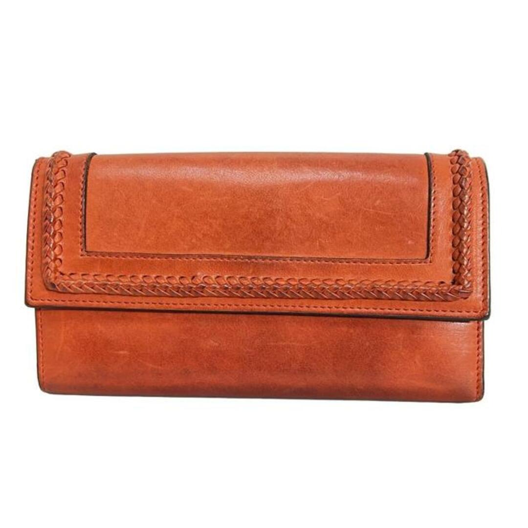 GUCCI オレンジ キルティング 長財布ショルダー付き GUCCI 長財布 大