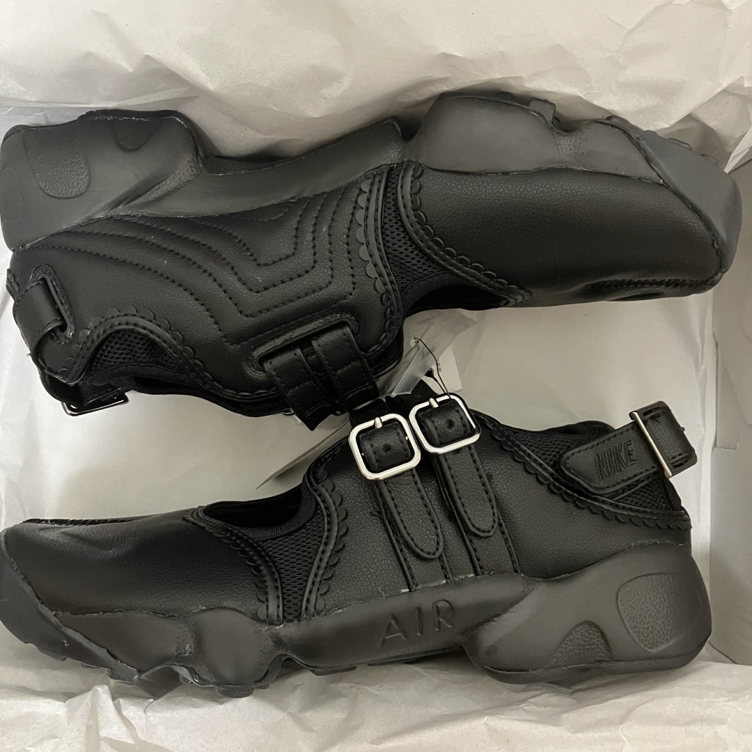 NIKE - 新品 ナイキ ウィメンズ エアリフト ブリーズ レザー 黒 23cmの