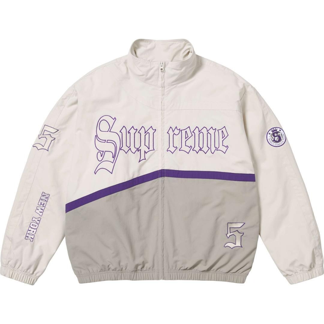 Supreme - Supreme Old English Track Jacket White Sの通販 by