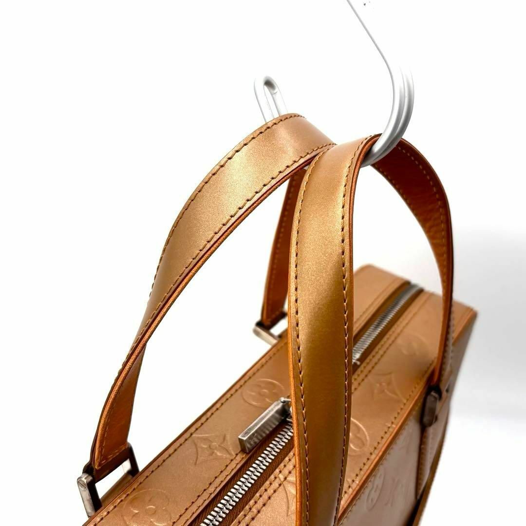 LOUIS VUITTON モノグラムマット マルデン アンブレ キャメル