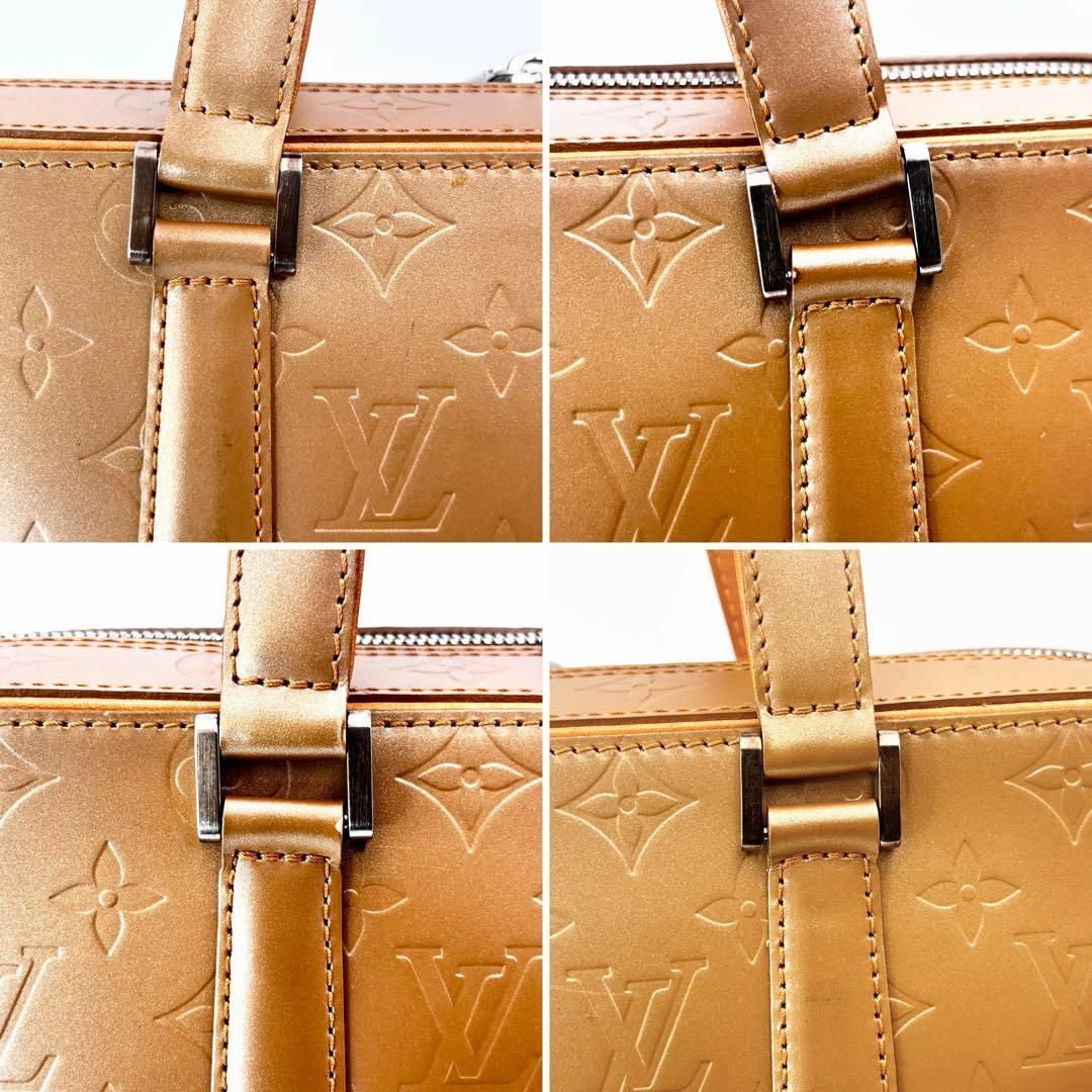 LOUIS VUITTON モノグラムマット マルデン アンブレ キャメル