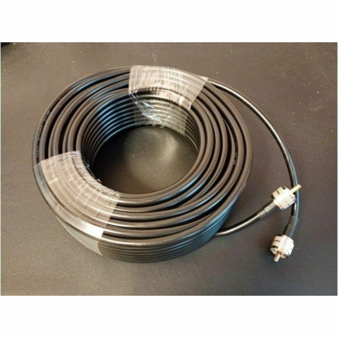 同軸ケーブル 5DFB 30m 両端 MP アマチュア 無線 FBケーブルの通販 by