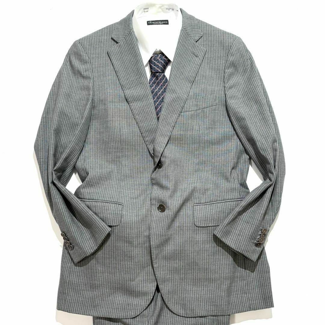 最高級美品 イザイア ISAIA スーツセットアップ グレー グレンチェック